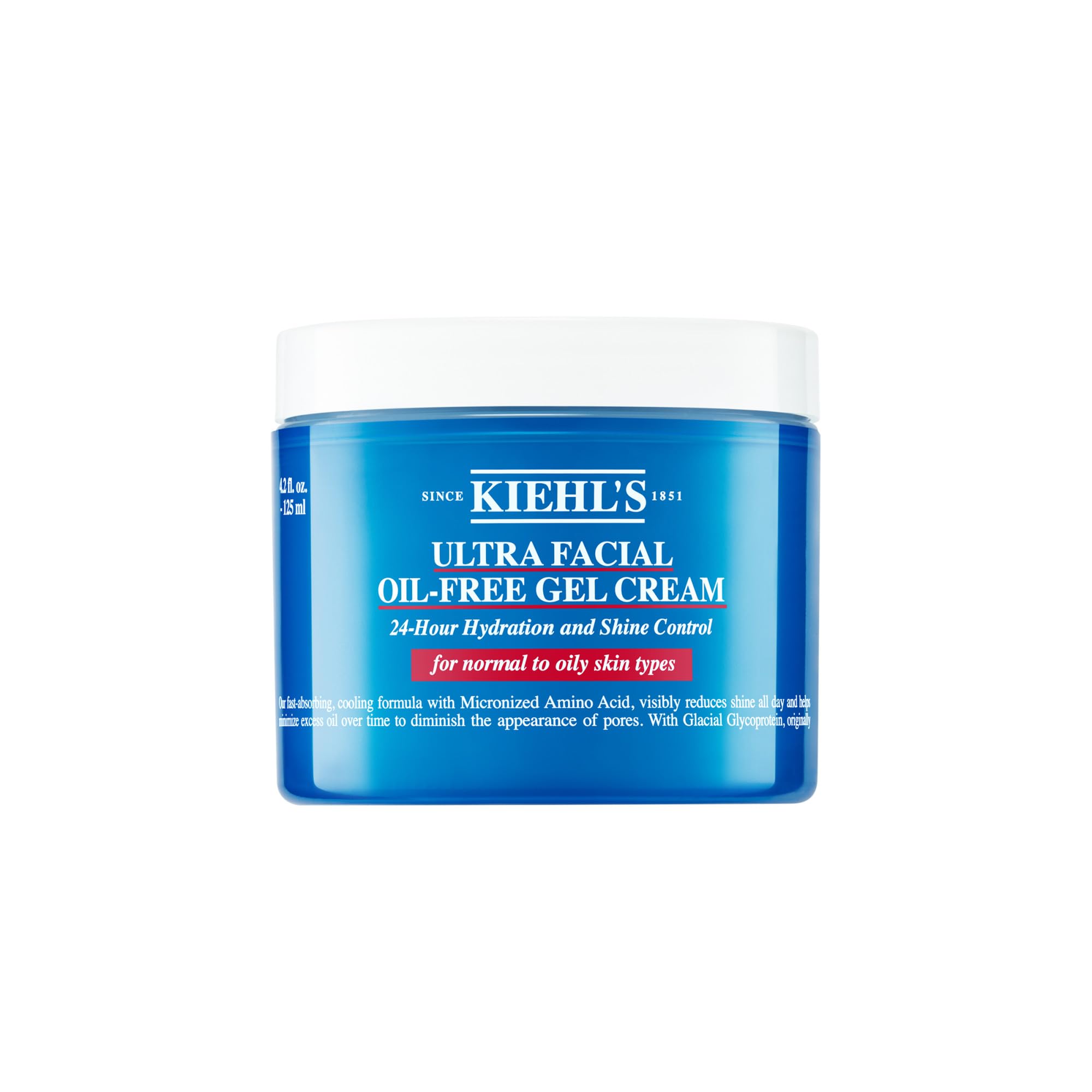 Kiehl's Ultra Facial Fresh Gel Cream 2本 Kiehl's Ultra Facial Oil-Free Moisturizer, Shine-Reducing