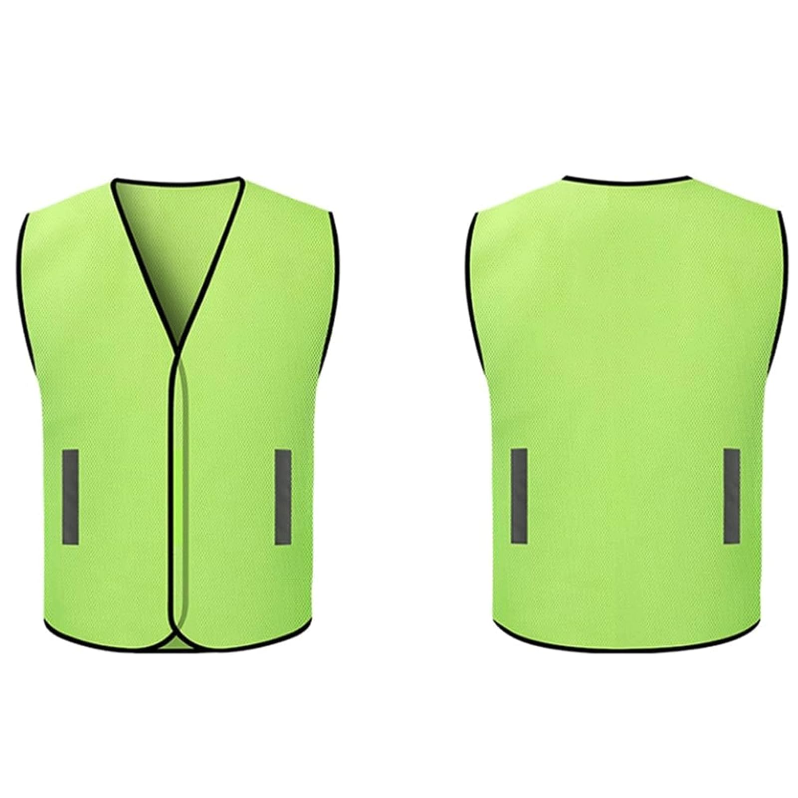Chaleco de seguridad, chaleco de seguridad reflectante de alta visibilidad, chaleco de seguridad, chaleco de seguridad portátil, chaleco reflectante de alta visibilidad de 360 ​​°, bolsillos reflectan