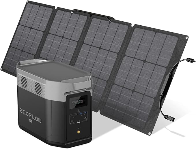 EF ECOFLOW DELTA Max (1600) 1612 kWh, tragbarer SolarGenerator mit 4