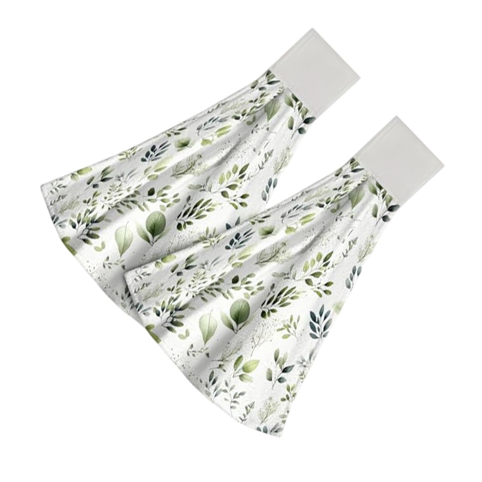 YWLUUOO 2Pcs Multipurpose Hanging Towels Soft Fabric Drying Absorbent Hand Towel for Bathroom Kitchen or Outdoor Activity Hand Towels