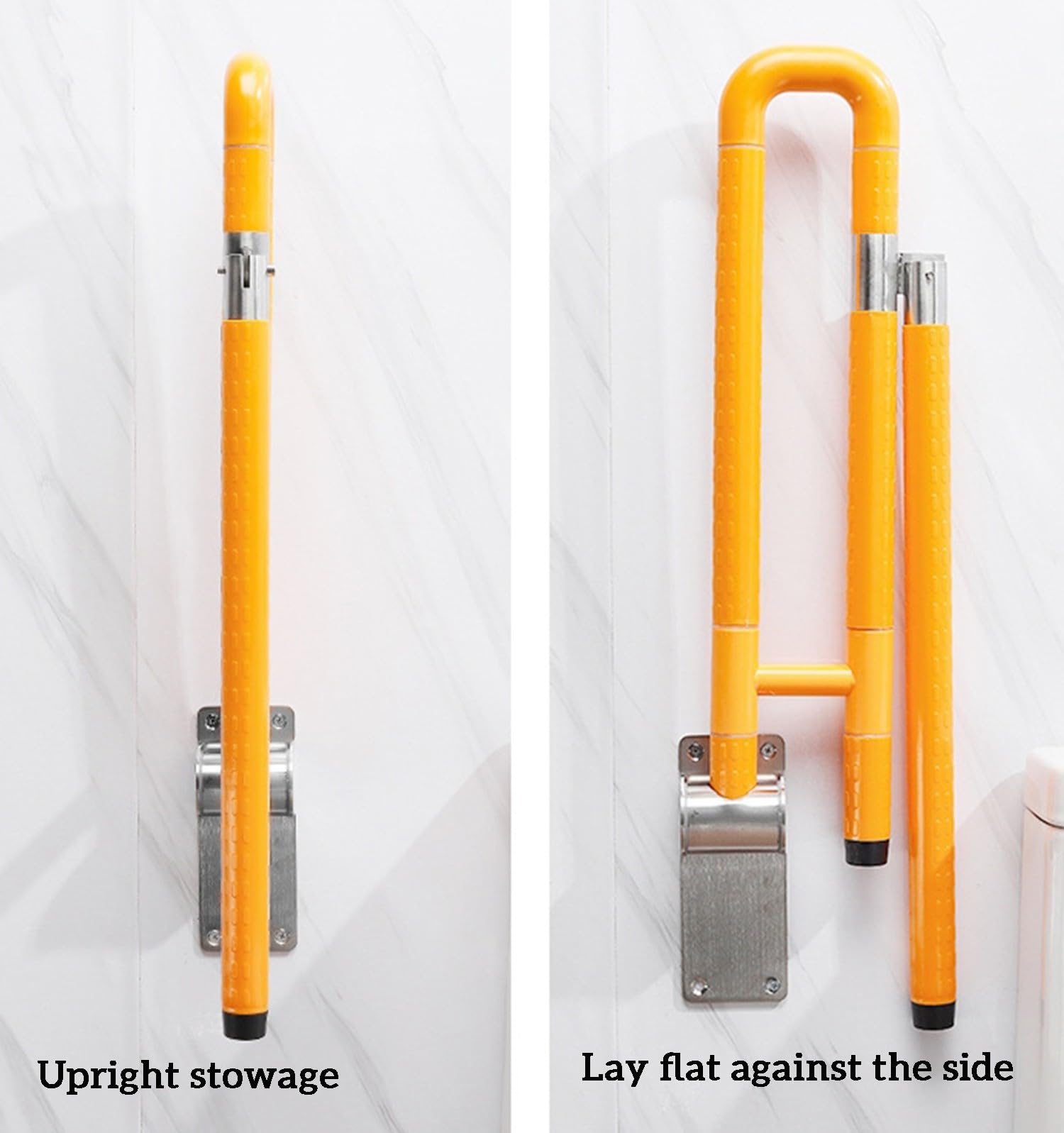 Pasamanos de baño Plegables para baño, Barra de Apoyo y reposabrazos, Accesorios de Seguridad para Personas Mayores y discapacitadas.