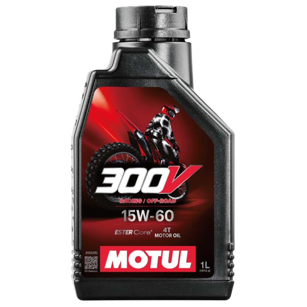 Amazon | MOTUL 300V FACTORY LINE OFF-ROAD 15W-60 1L 112684 