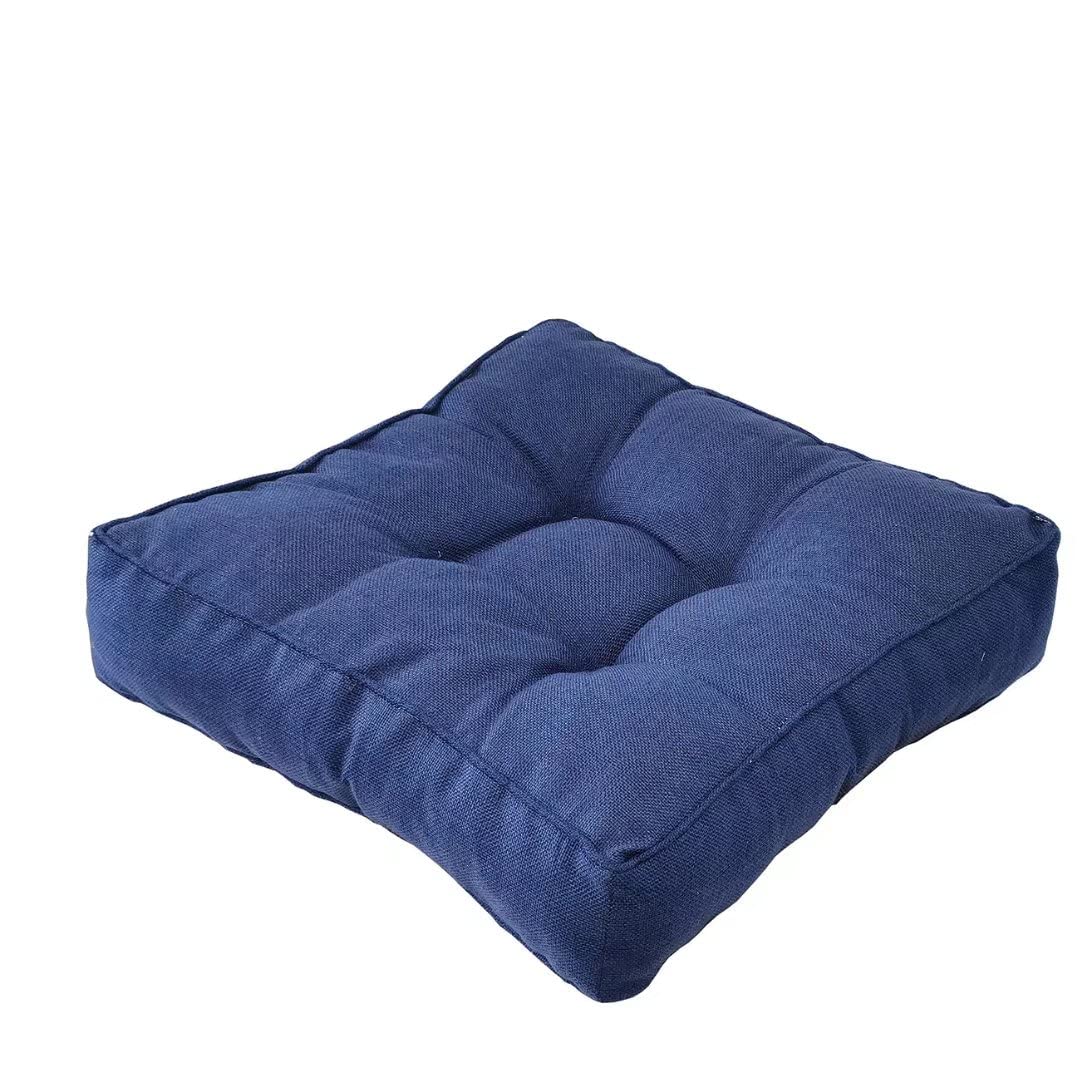 Cojín acolchado de suelo con asiento curvado versátil de 50 cm