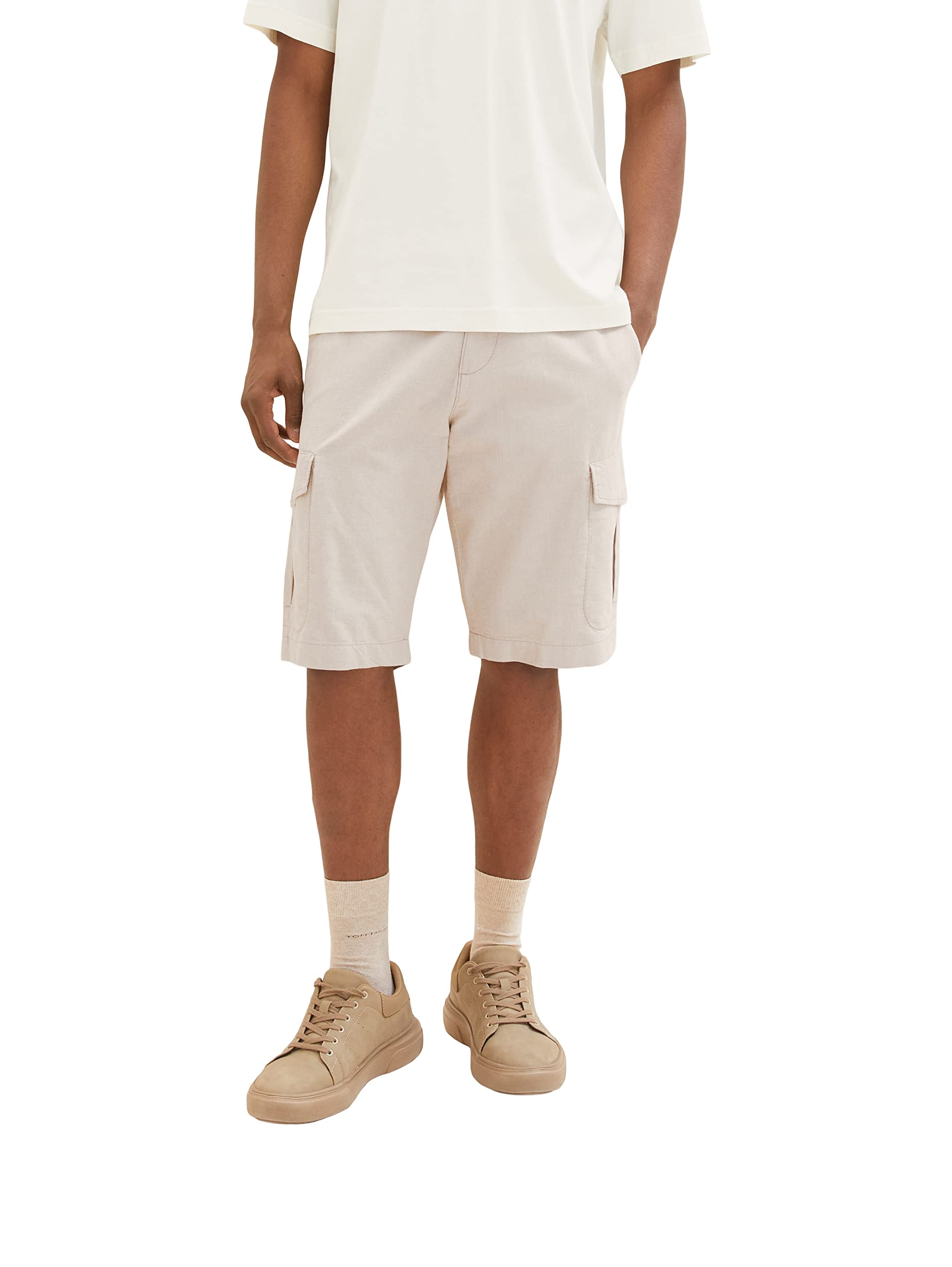 TOM TAILOR Herren Cargo Bermuda Shorts