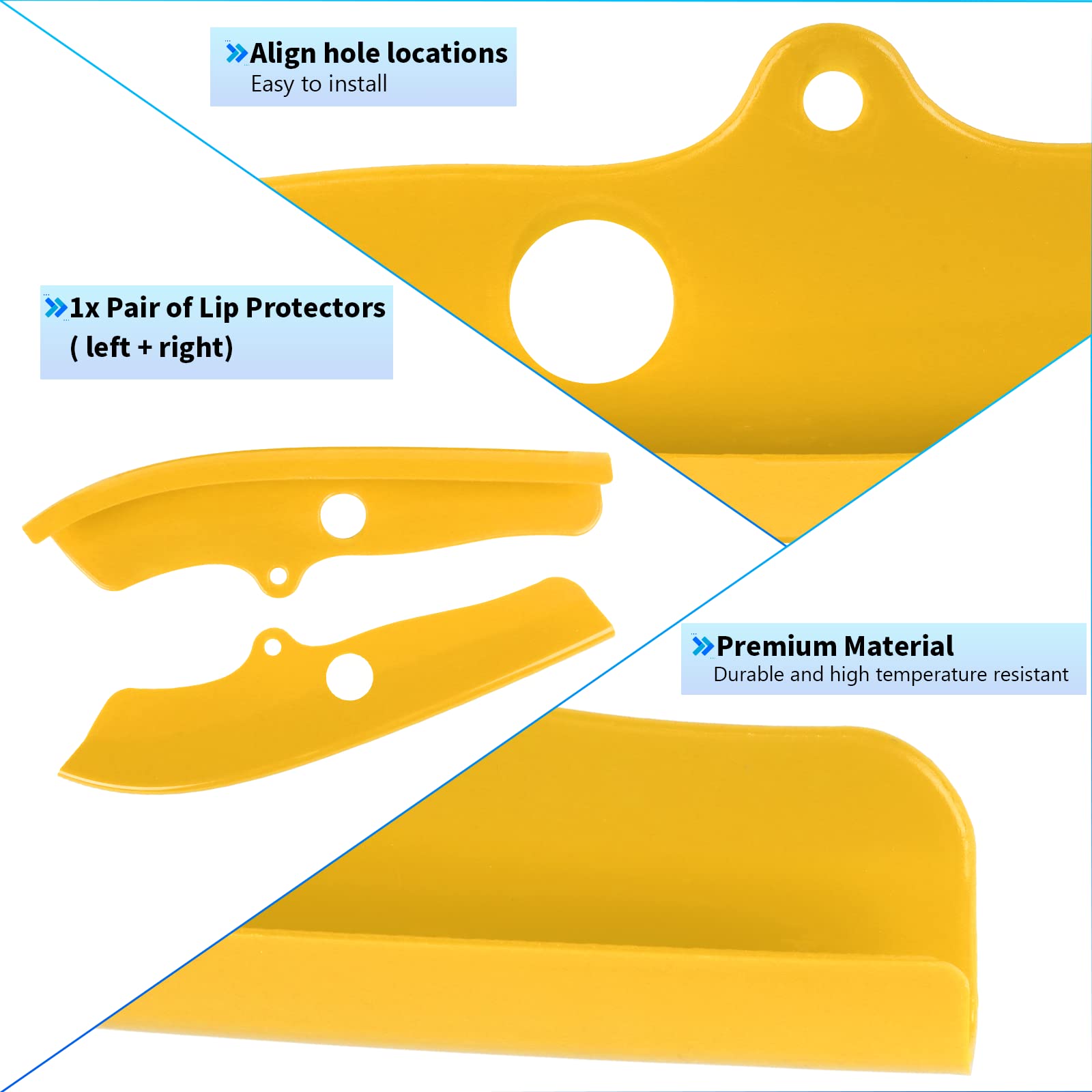 Front Bumper Lip Of 2 Pcs - Carbon Fiber Splitter Puerto Rico