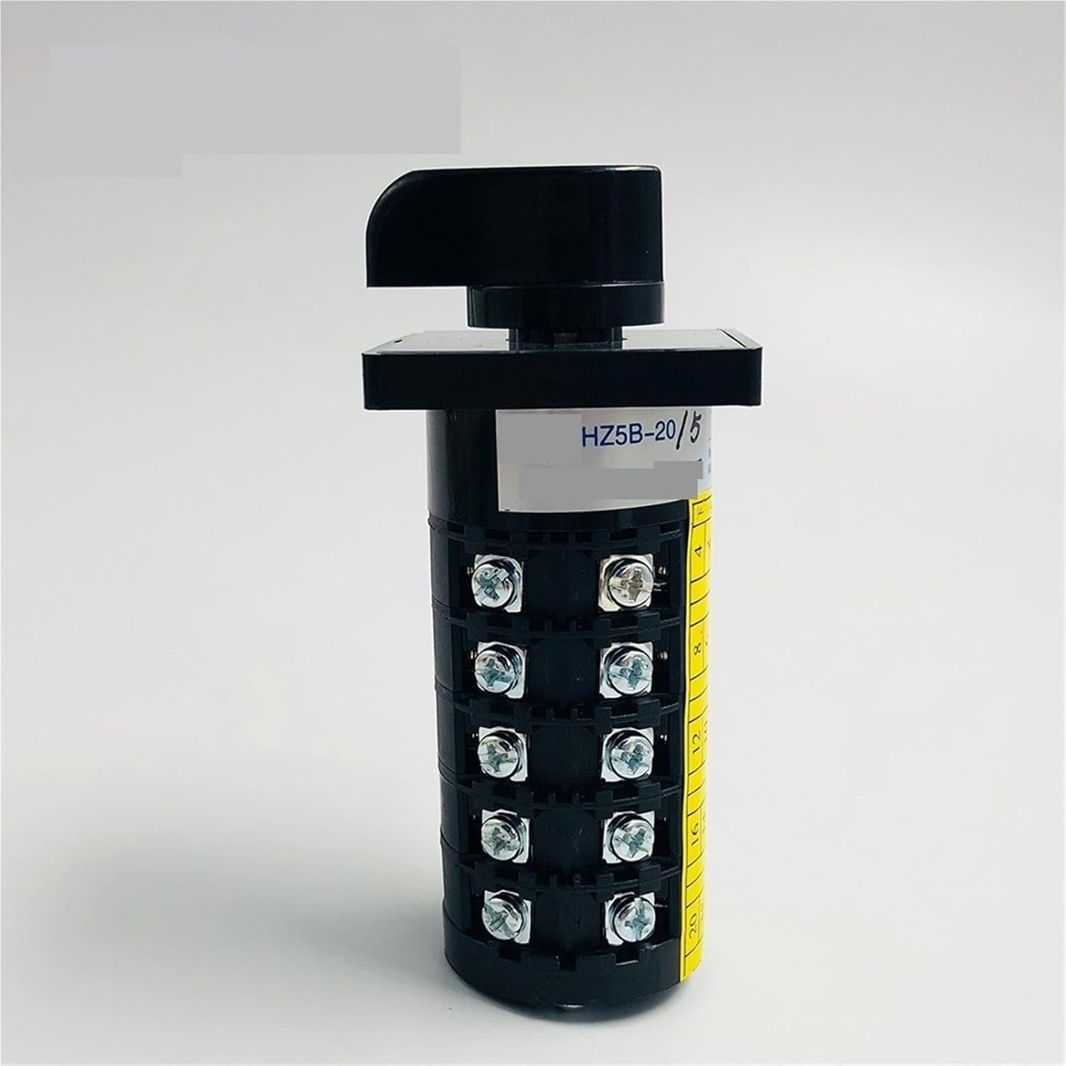 0-7 Position Rotary Cam Switch 20A 5 Poles Changeover Selector HZ5B-20/5 1Pcs