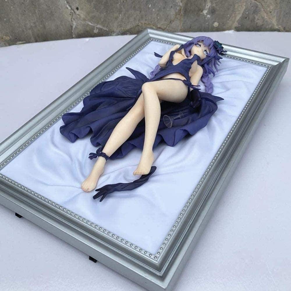 No Scultura Regalo Decorazione Giocattolo Statua Artigianale Hyperdimension Neptunia Figure Cuore Viola Sega Neptune PVC de Haute Matériel
