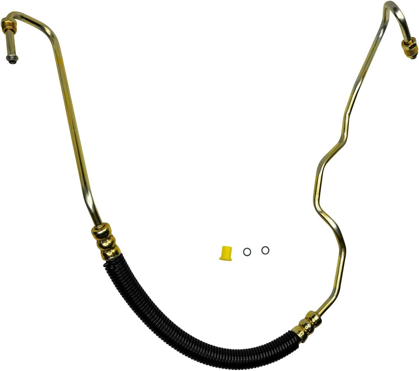 Edelmann Elite 92083E Power Steering Pressure Hose - Car Accessories and Equipment, For Various 2010-01 GM Silverado, Sierra; V-8 6.6L Diesel; W/Hydroboost Vehicles