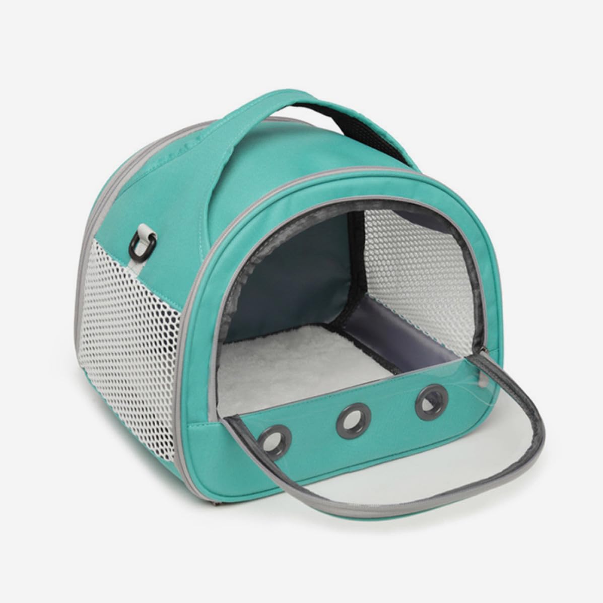 Atmungsaktive Oxford Stoff Tragbare Hamster Tragetasche mit Schultergurt für Igel und Hamster Leicht zu Reinigen für Outdoor Reisen