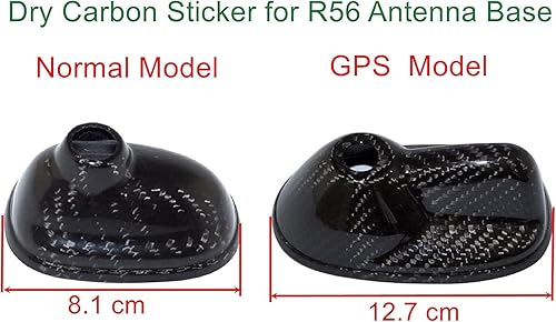 Seco Fibra de Carbono Antena Funda con modelo de GPS para Mini Cooper R56