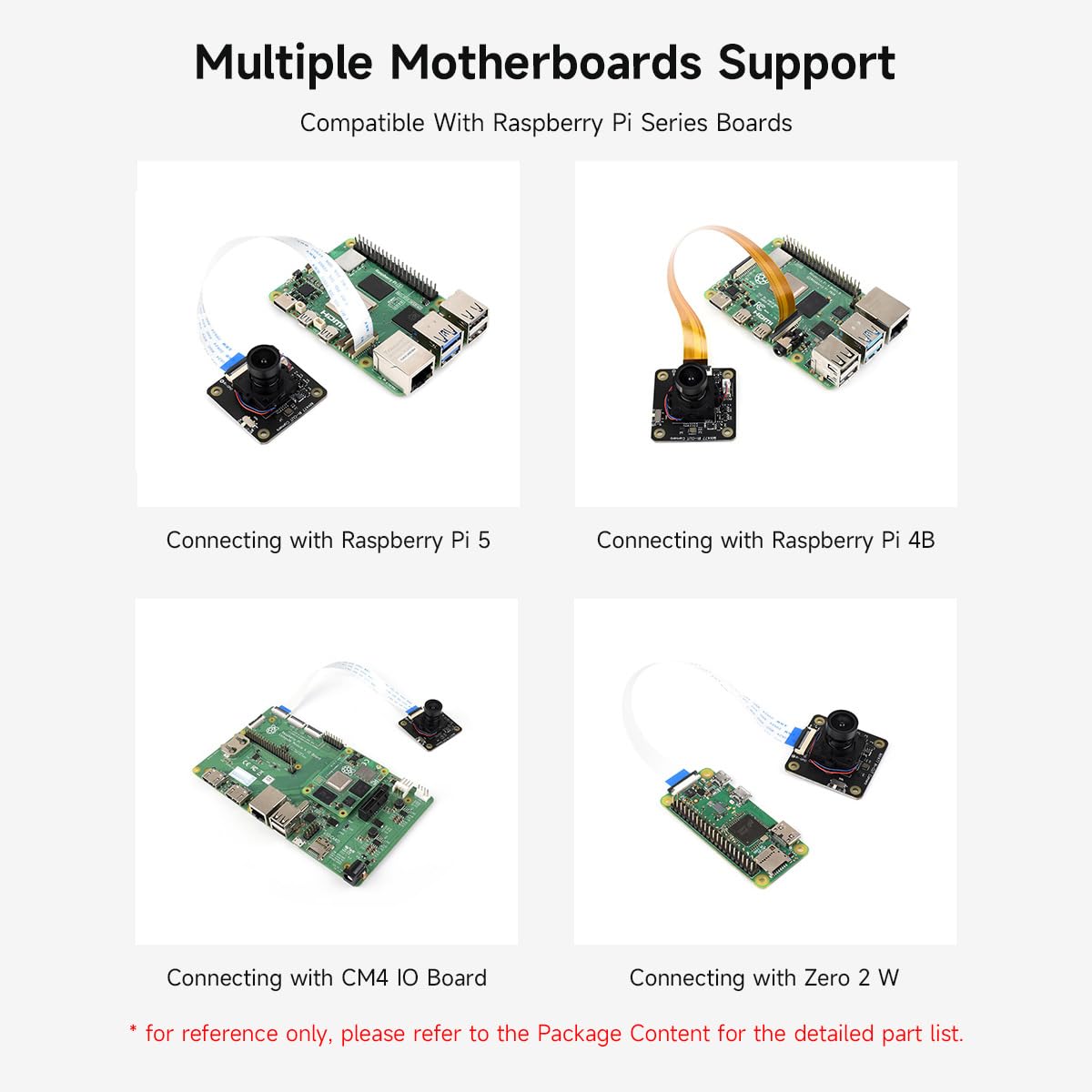 Waveshare IMX477 IR-CUT 12.3MP Camera (A) for Raspberry Pi/Jetson Nano