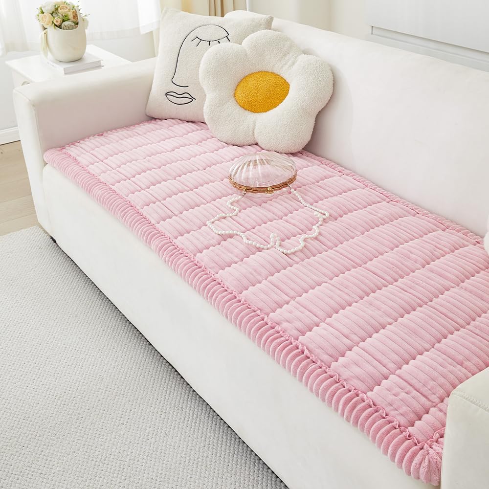 Awjcsv Couch Cover for Dogs Pink 27.6x59