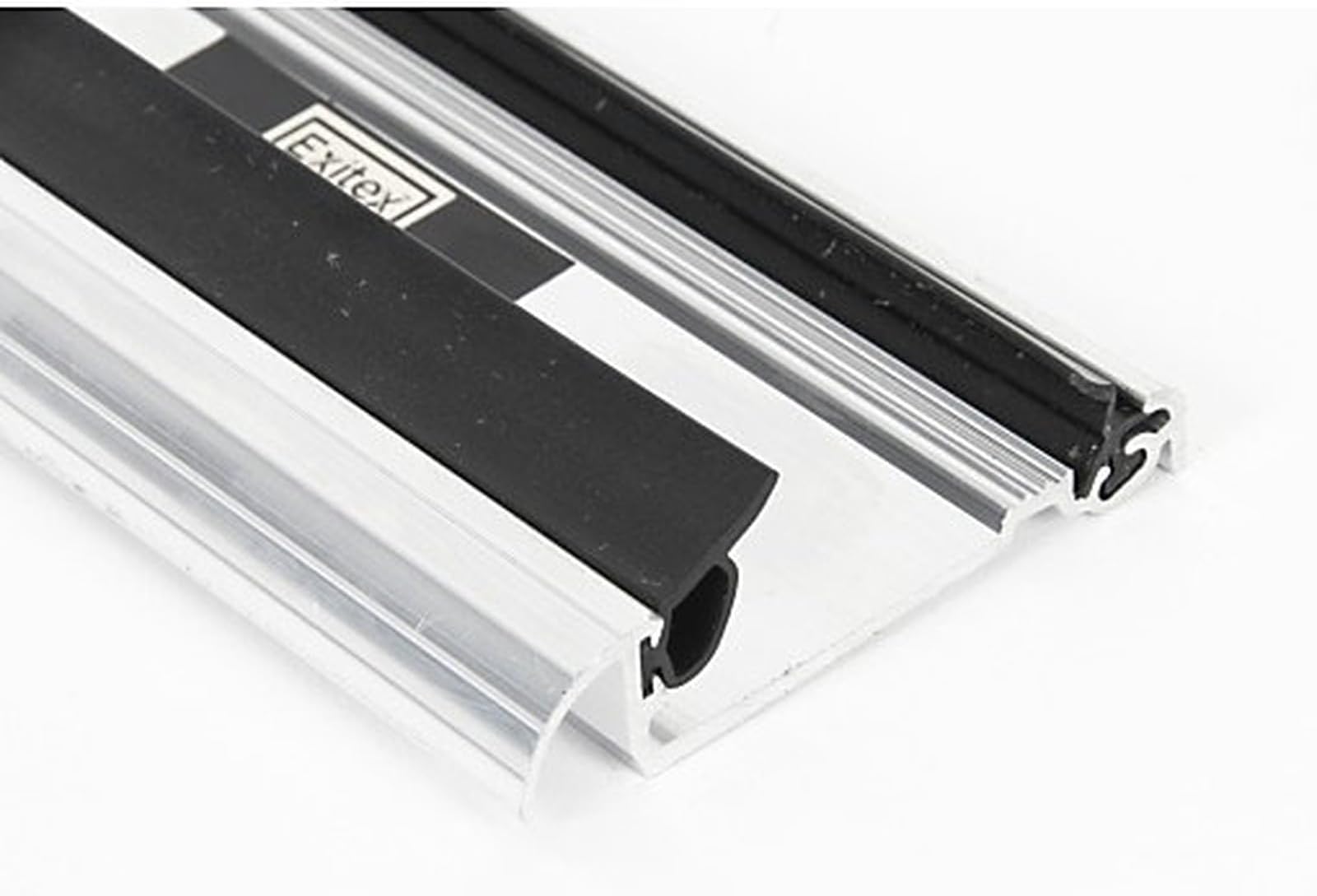 Macclex 15/2 Aluminium Door Threshold Draught Excluder Cill, 914mm (36"), Energy Efficient Metal Weatherproof Strip