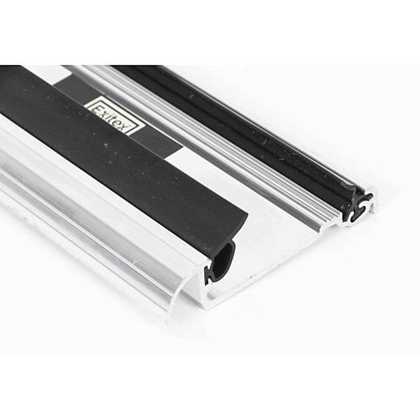 Exitex Macclex 15/2 Aluminium Door Threshold Draught Excluder Cill, 914mm (36"), Energy Efficient Metal Weatherproof Strip