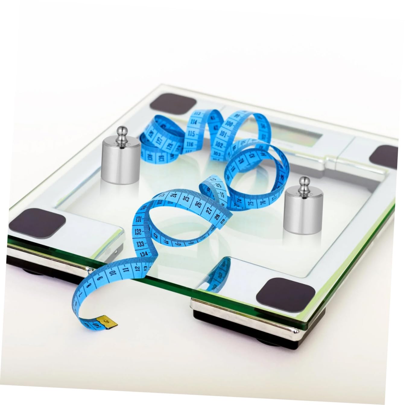 Luxshiny 3 Pesas de Calibración de Acero Cromado M2 100g para Balanzas Electrónicas, Juego de 3 Piezas para Instrumento Educativo y Calibración Precisa en Laboratorio Industrial