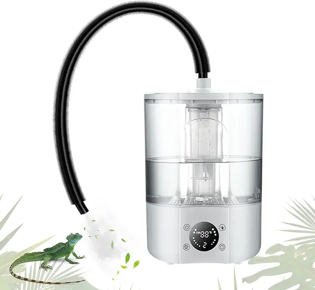 Terrarium Luftbefeuchter 4L mit Trockenlaufschutz - Ultraleise Nebelmaschine