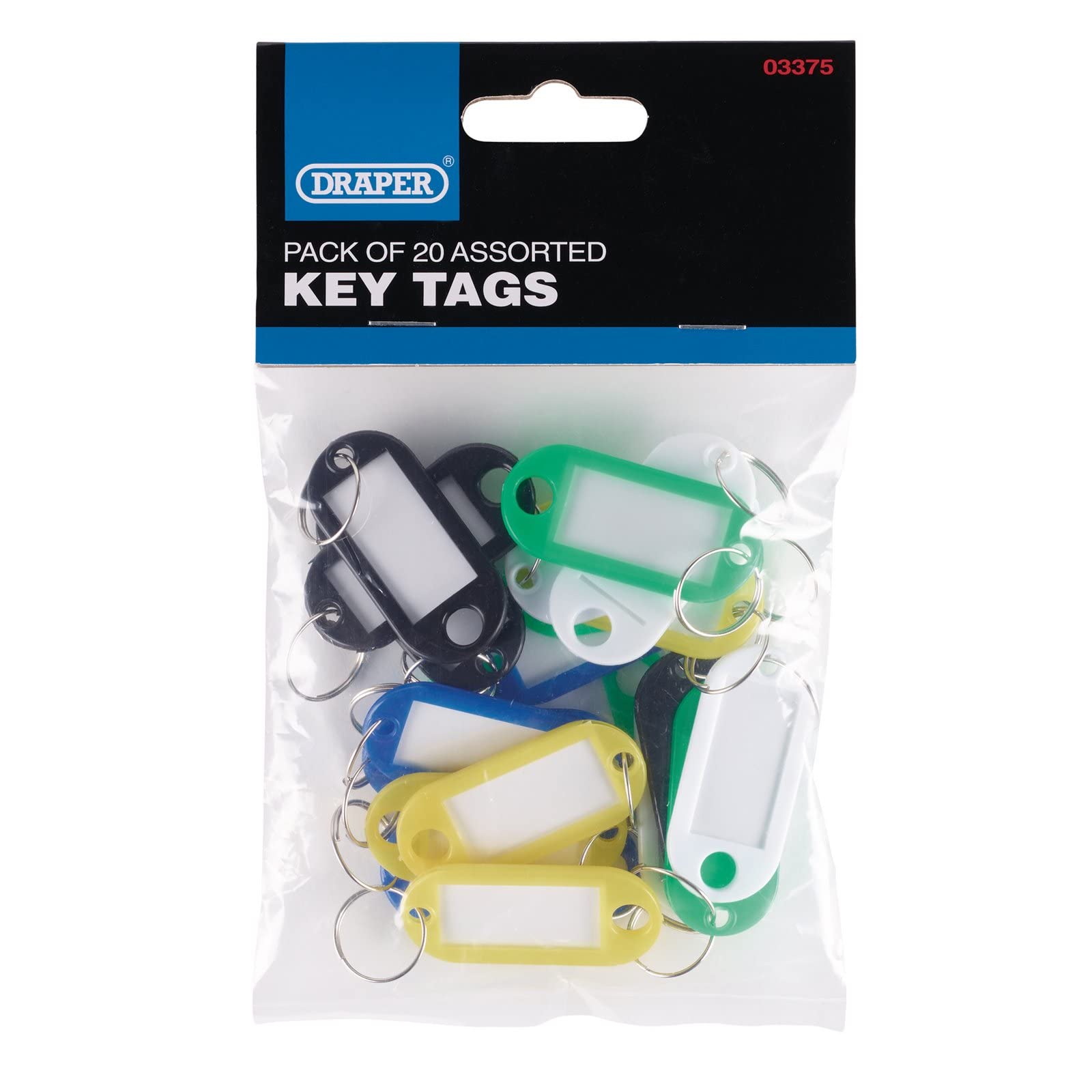Draper 20 Piece Key Tag Assortment