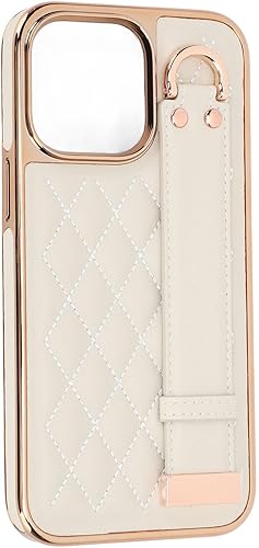 Diyeeni Funda de teléfono con pulsera para iPhone XR de 6.1 pulgadas, a prueba de golpes, resistente a los arañazos con soporte ajustable