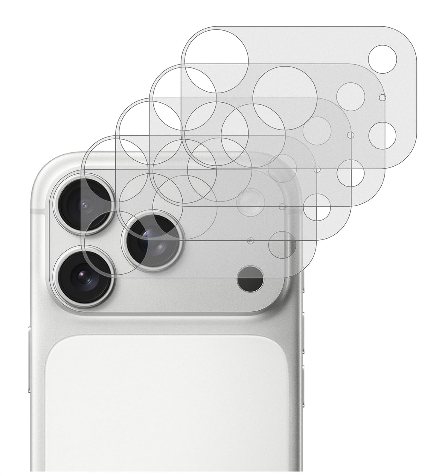 ESR Verre Trempé Pour IPhone 15 Plus Avec Caméra Arrière Protecteur