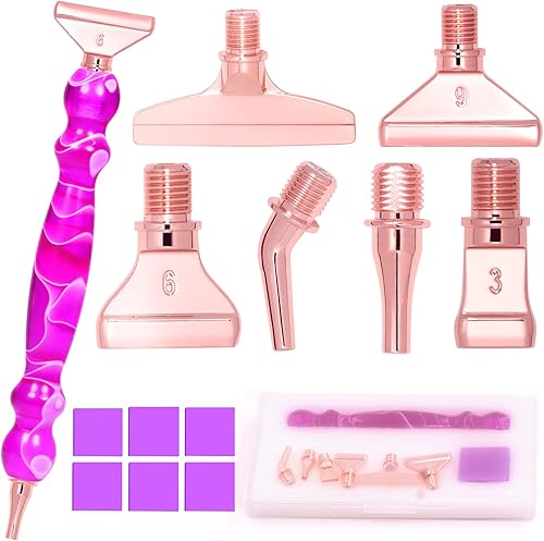 Miniatura 1 de Praise V Do Bolígrafo de pintura de diamante, bolígrafo de arte de diamante, kit de bolígrafo de pintura de diamante 5D de resina 5D, accesorios de