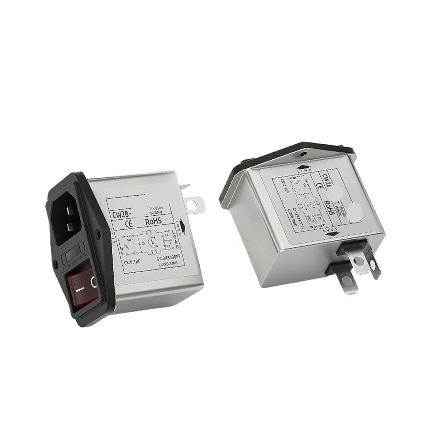 Filter CW2B-3/6/10A-T with Light Switch with Fuse 220V(CW2B-10A-T)
