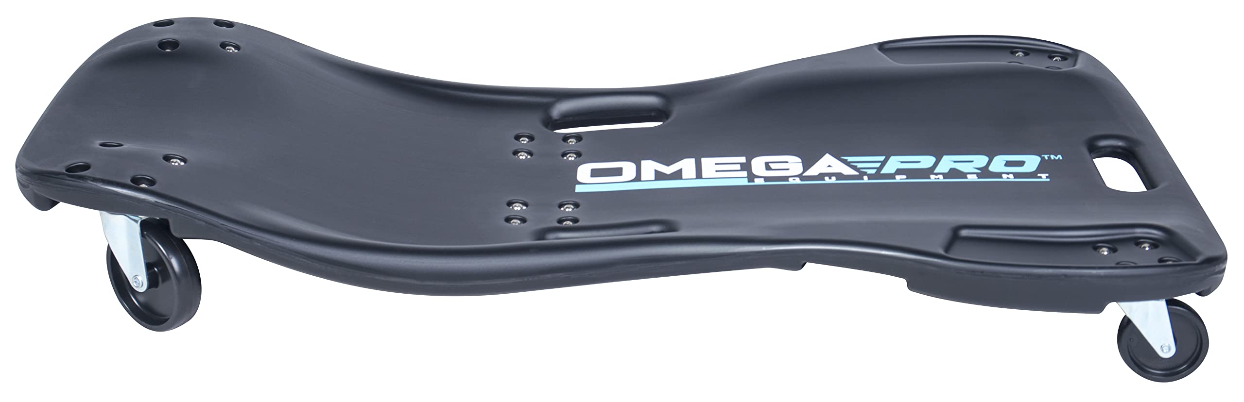 Omega PRO Creeper Meccanico in plastica, 106,7 cm, capacità 158,8 kg, Durevole e Confortevole