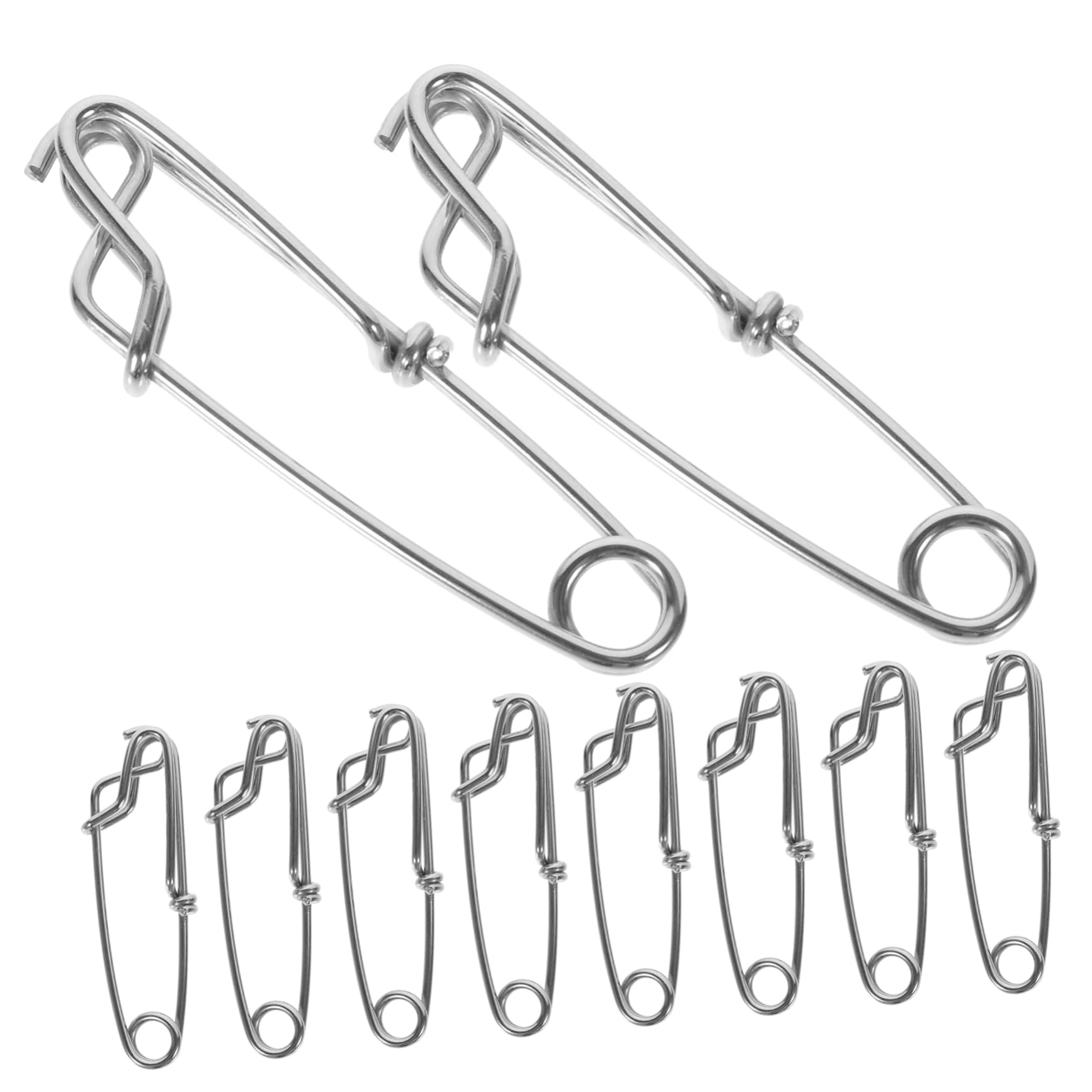 Abaodam Broche Poisson Acier Inoxydable