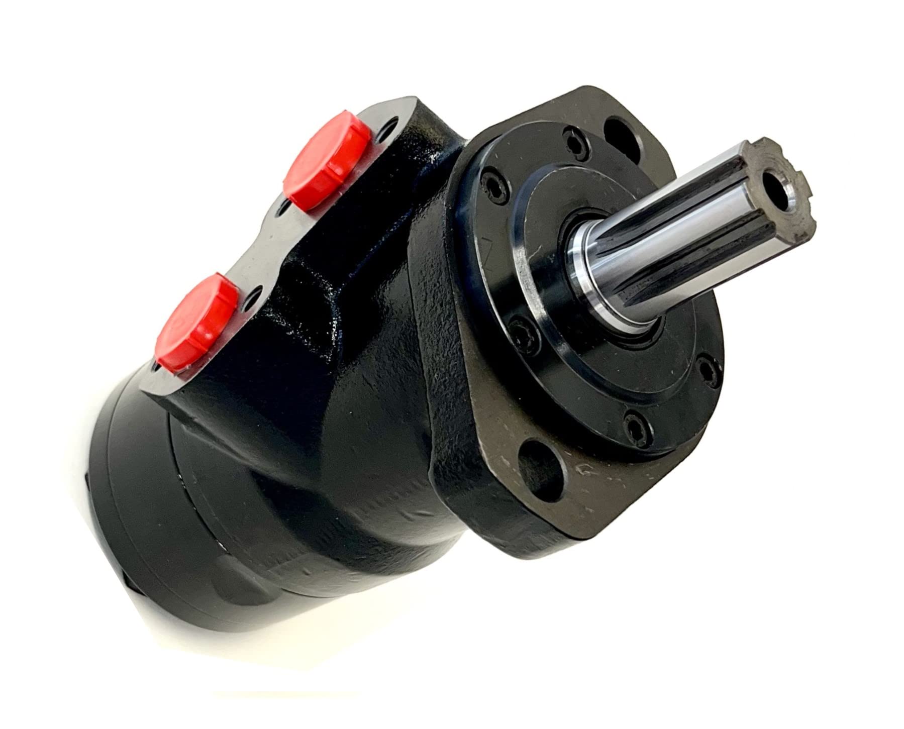 Motor hidráulico 123,5 CC/REV 6B Eje estriado C/W Sello de alta presión