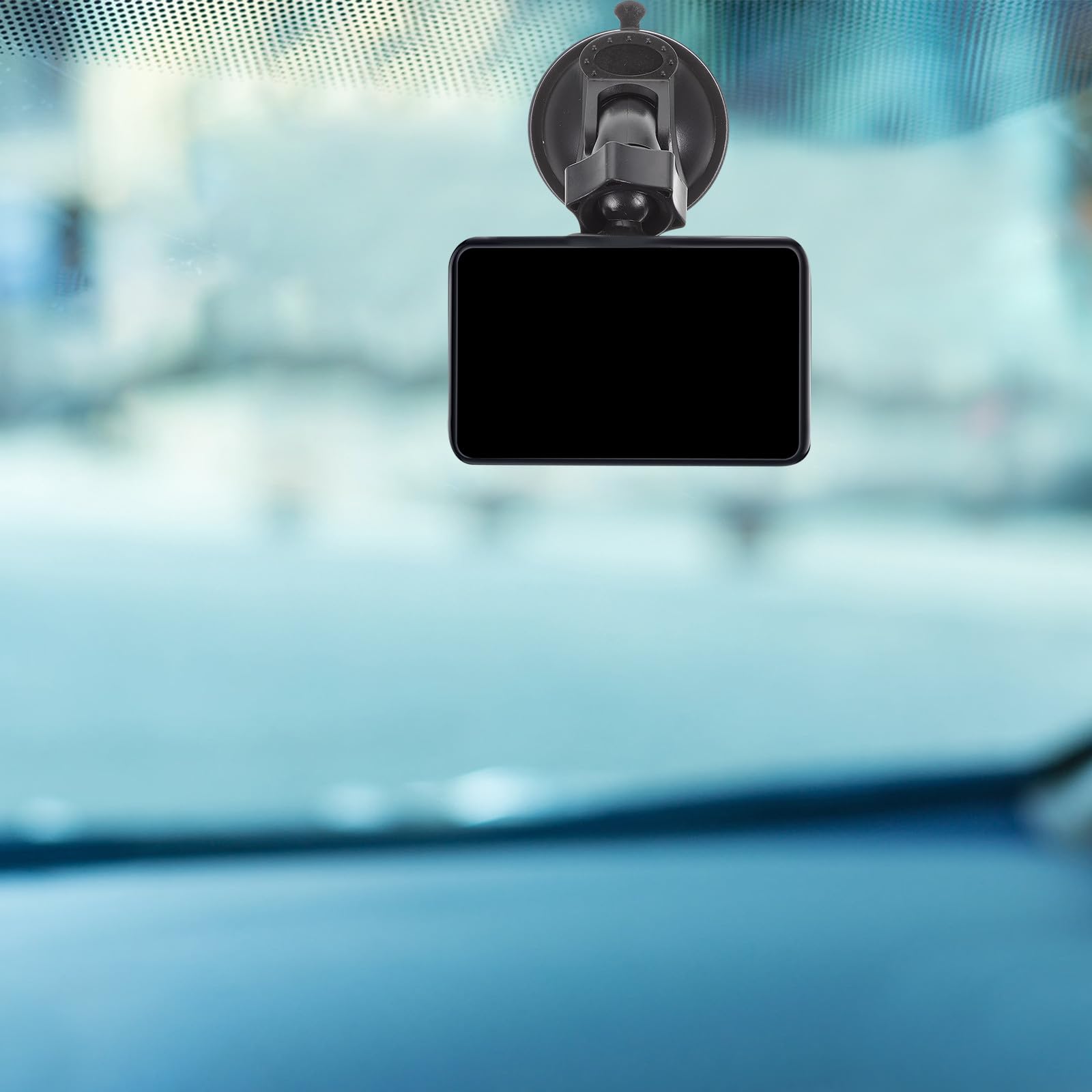 Gadpiparty Supporto per Dash Cam Auto in Plastica Nero Ventosa, Design Rotante a 270 Gradi, Set 4 Adattatori di Ricambio per Telecamera Digitale in Auto