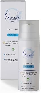 Querida Supreme Pro Age Honey and Saffron Face Cream - Moisturizing Wrinkle Treatment with Hyaluronic Acid and Botox-Like Complex - Made in Italy - 50 ml