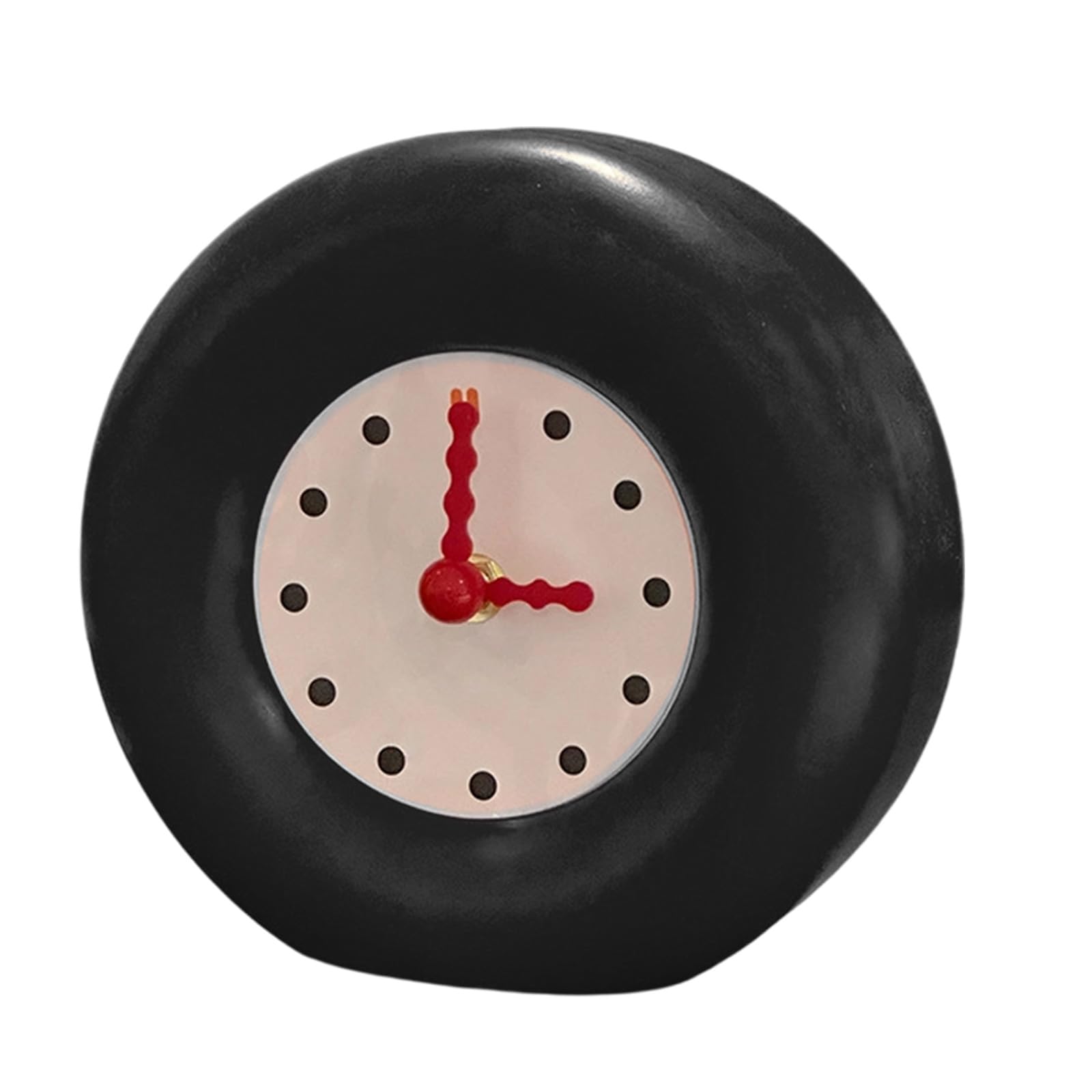Contemporary Wall Clock Modern Quiet Movement Less than 20dB for Study or Bedroom Decoration