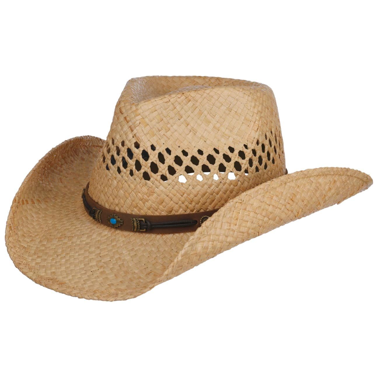 Larimore Raffia Cowboyhoed by Stetson - € 45,00