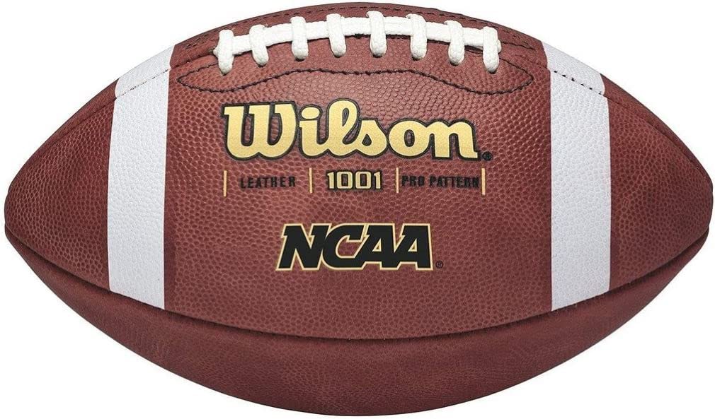 Amazon | Wilson Official NCAA Game Ball 1001 Leather Football