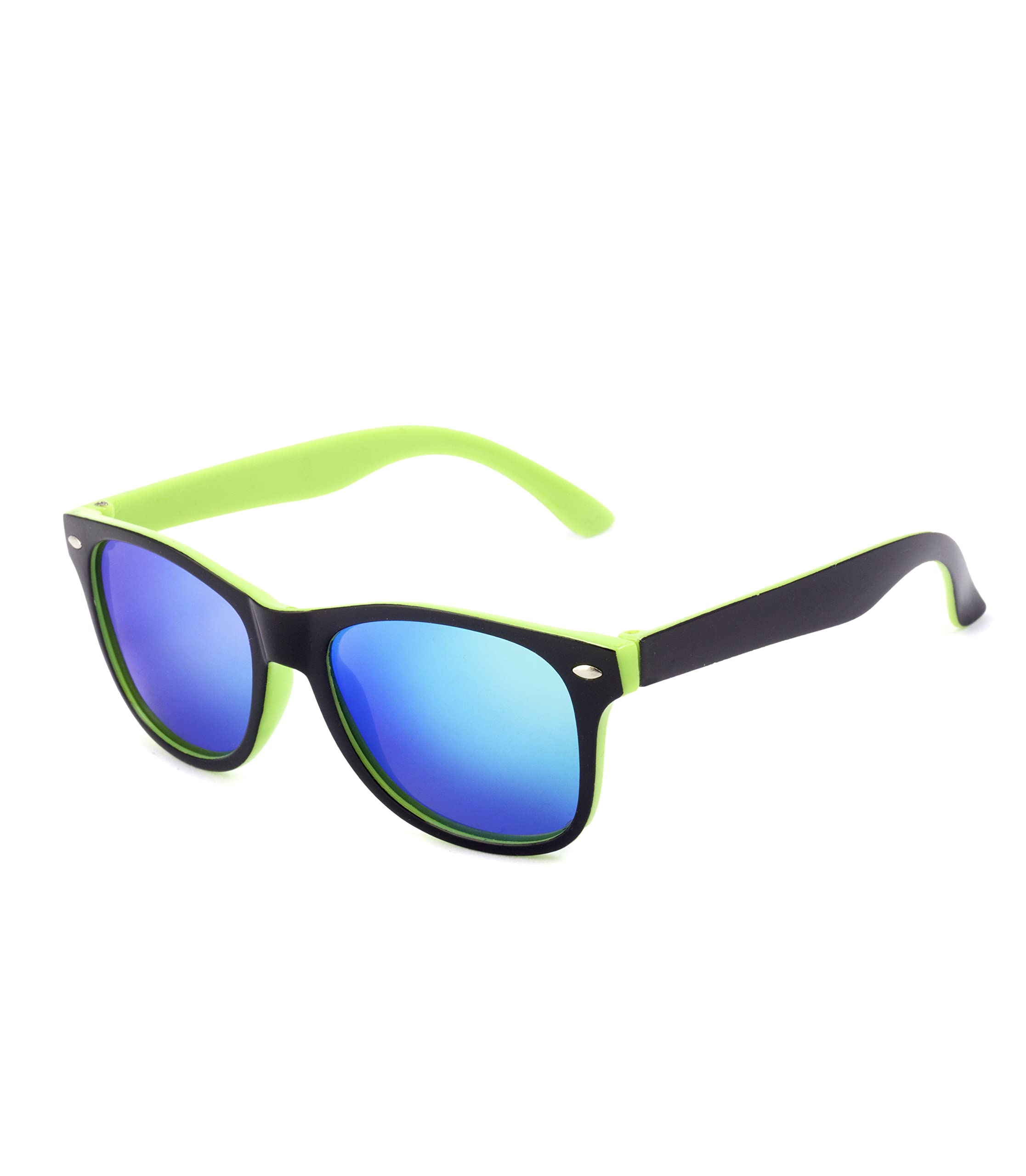 Kiddus Gafas de Sol Polarizadas para niña o niño. Edad recomendada: 6 años o más. UV400 Protección 100% contra Rayos Ultravioleta. Combinación Negro y Color
