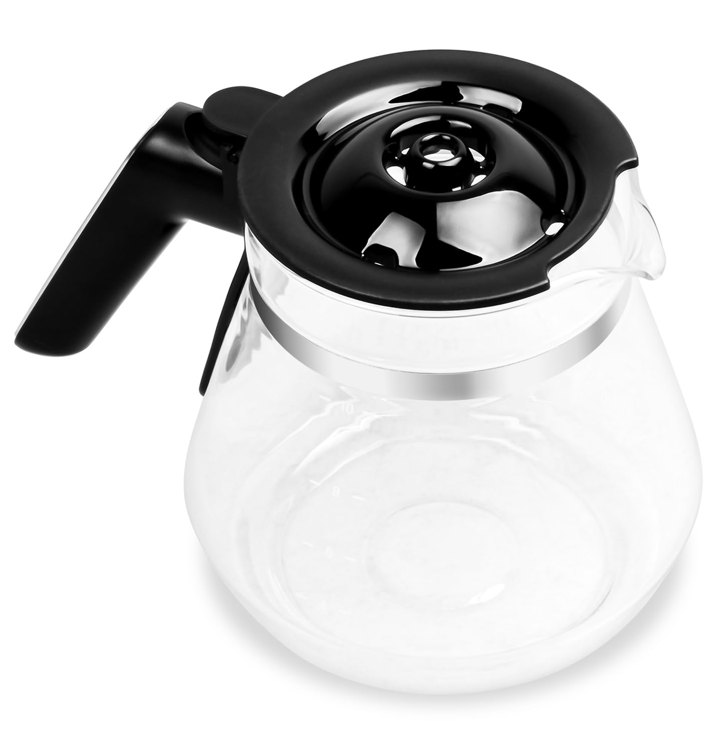VIOKS Glas Kaffeekanne Kaffeemaschine Ersatz für SEB FS-1000050956 | Glaskaffeekessel Coffee Teekessel Glas, ersetzt FS-1000050584, für WMF Lumero Aroma BUENO, Kaffeeliebhaber