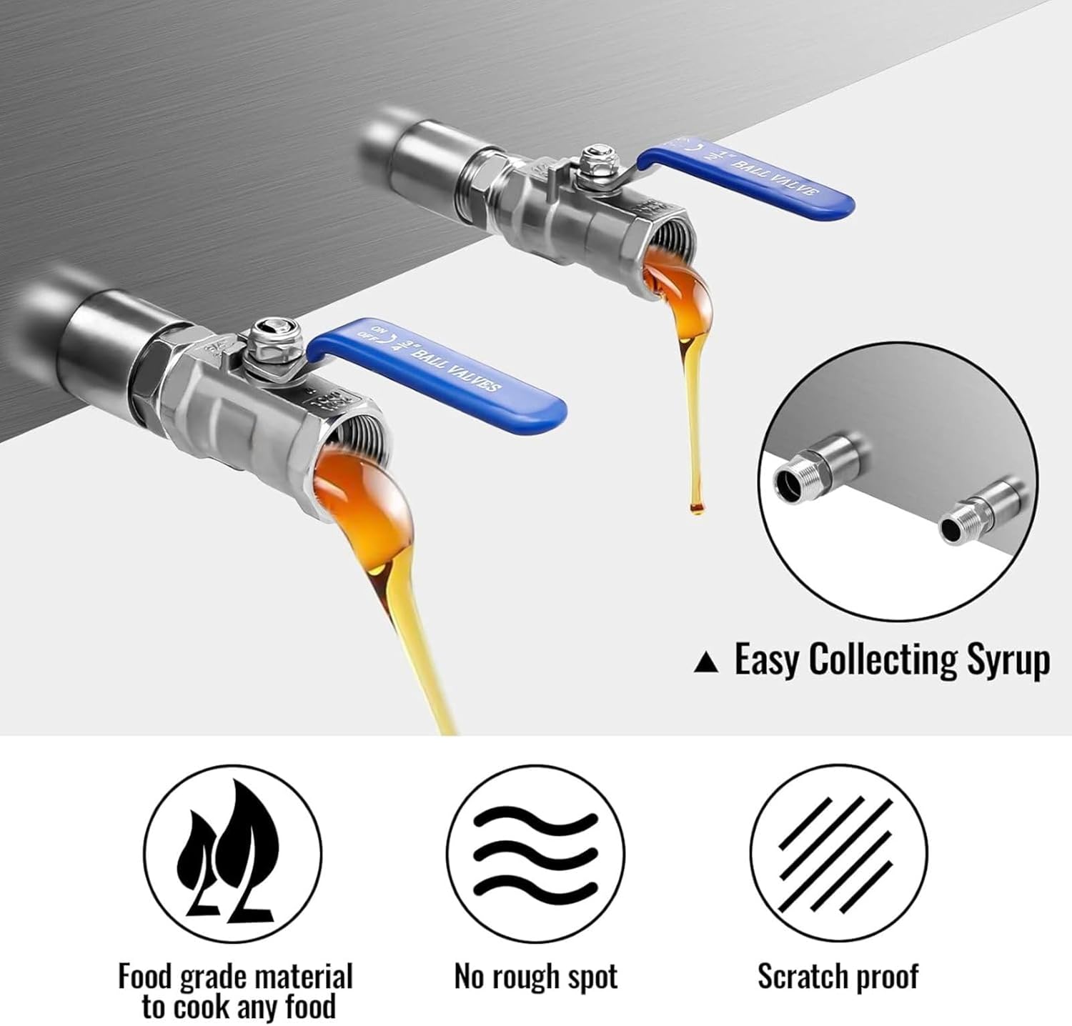 Maple Syrup Evaporator Pan Set - Premium Stainless Steel Maple Syrup Boiling Pan – One Heavy Duty Boiling For Maple Syrup Collection,36Dx24Wx9.5H