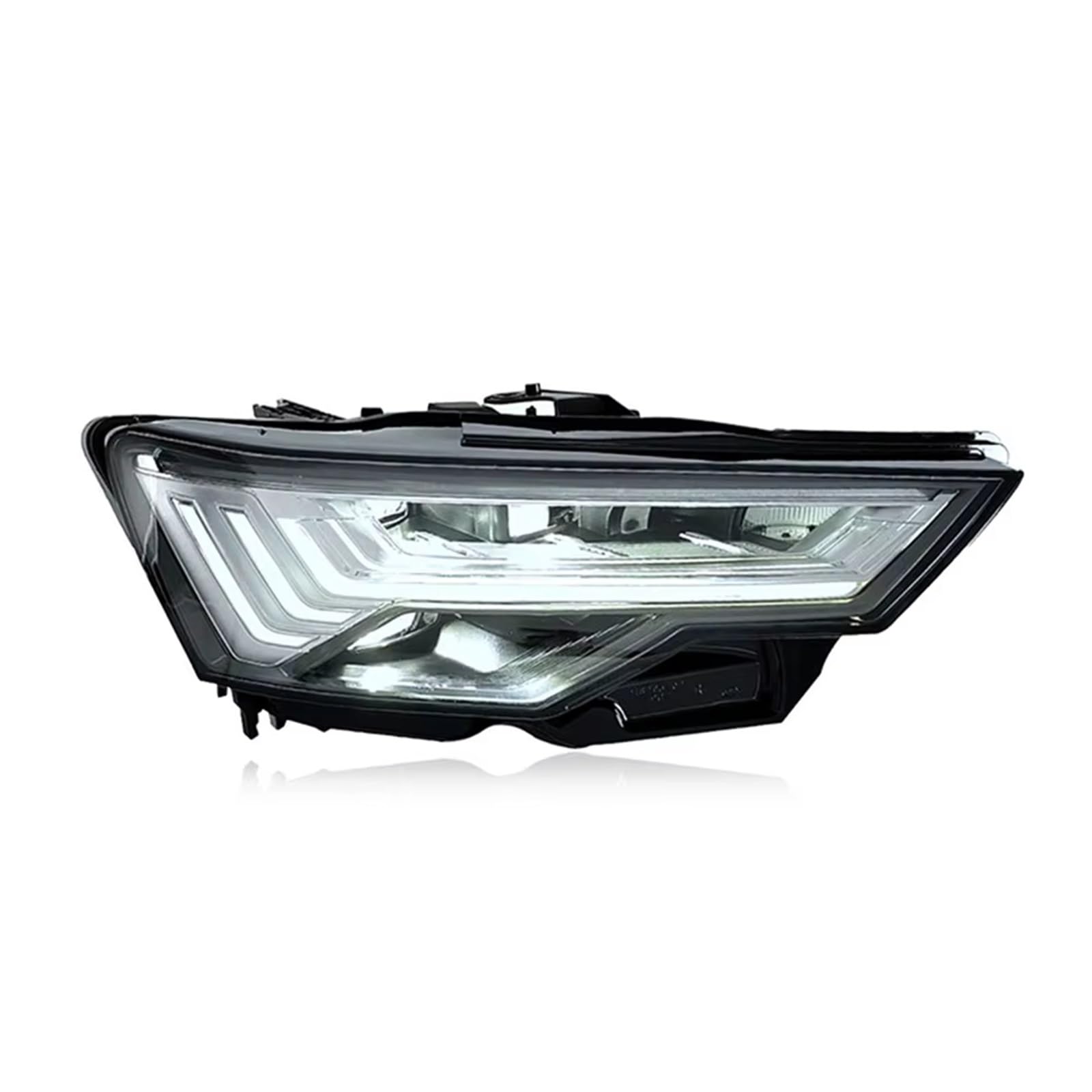 Gruppo Faro per Auto per A6 2019-2023 Aggiornamento fari C8 Configurazione Faro Elevata Luci Anteriori per Auto