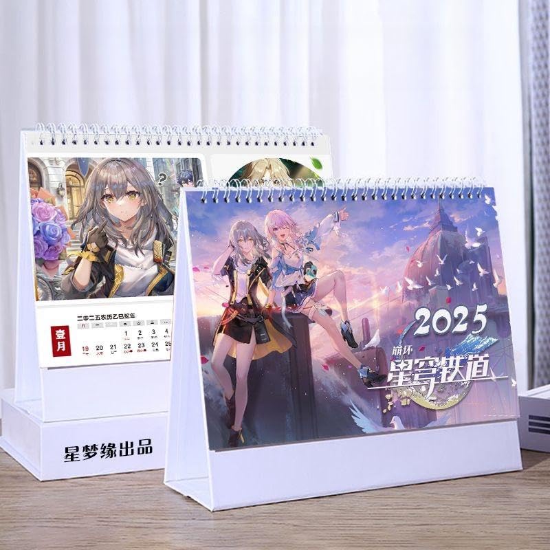 Amazon | 崩壊：スターレイル 2025年 卓上カレンダー カレンダー