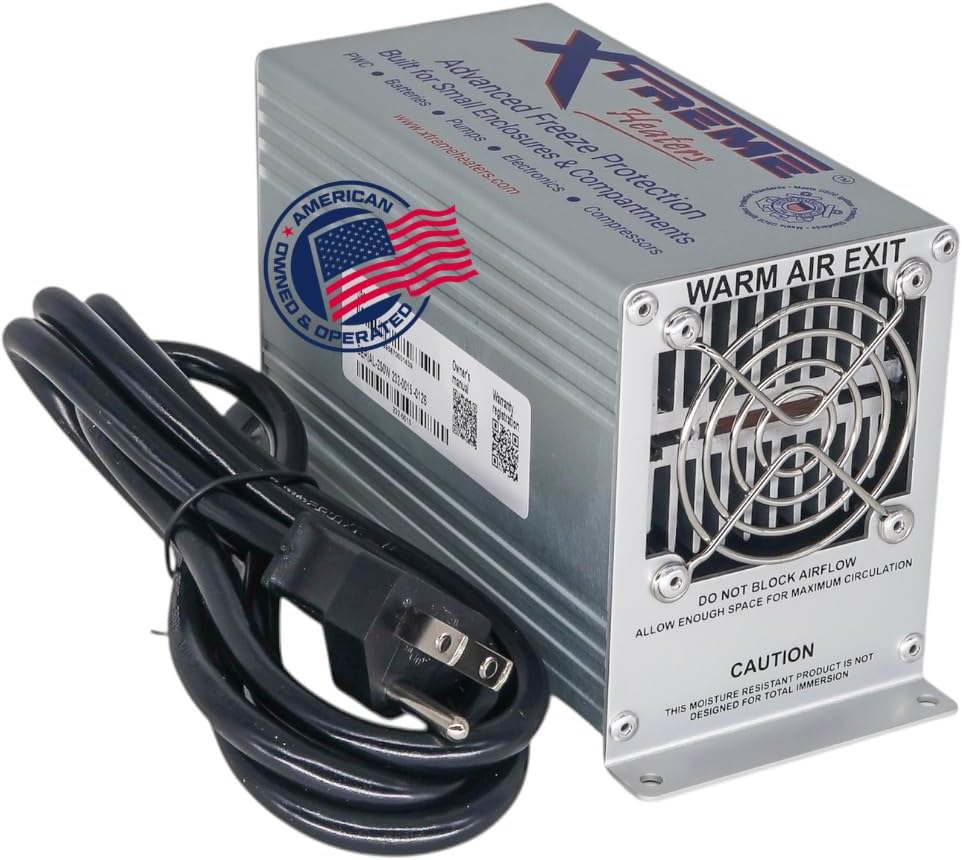 Calefactor Eléctrico Forzado PTC 250W, Termostato Automático