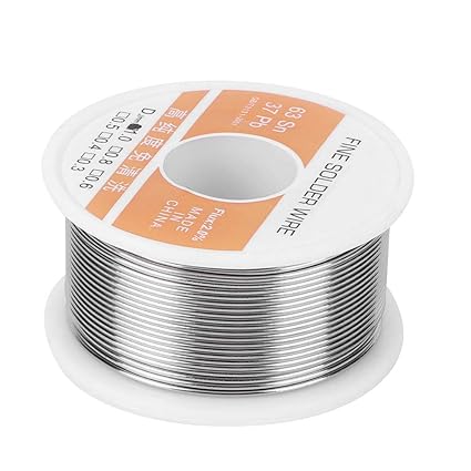 Tin Wire 1.0mm Solid Core Solder Wire Contains Flux No Cleaning Soldering Iron Welding Accessories for Welding Equipment Electrical Circuit Board