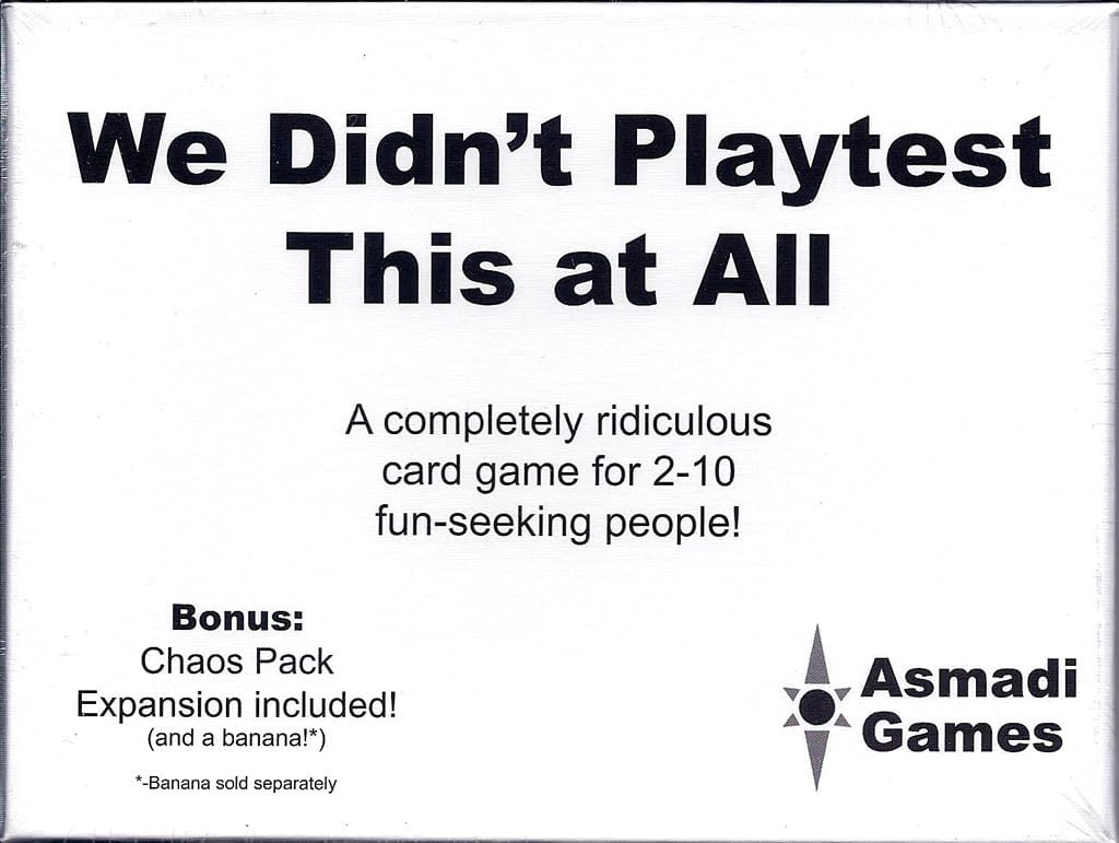 We Didn't Playtest This at All - with Chaos Pack