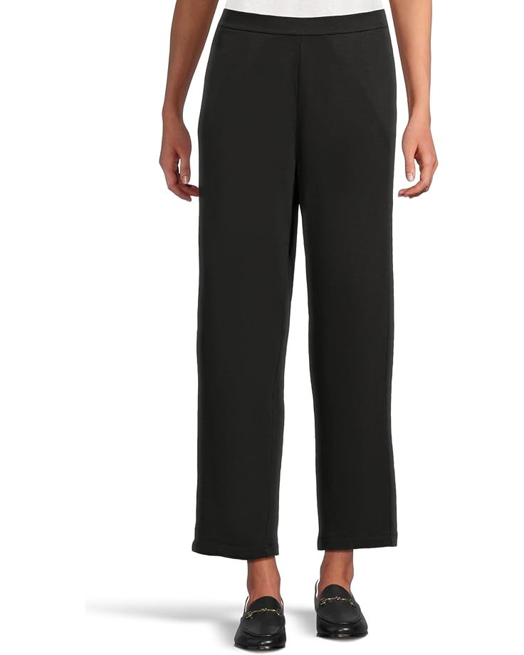 Eileen Fisher Garment Dyed Terry Slouch Ankle Pant - Main View
