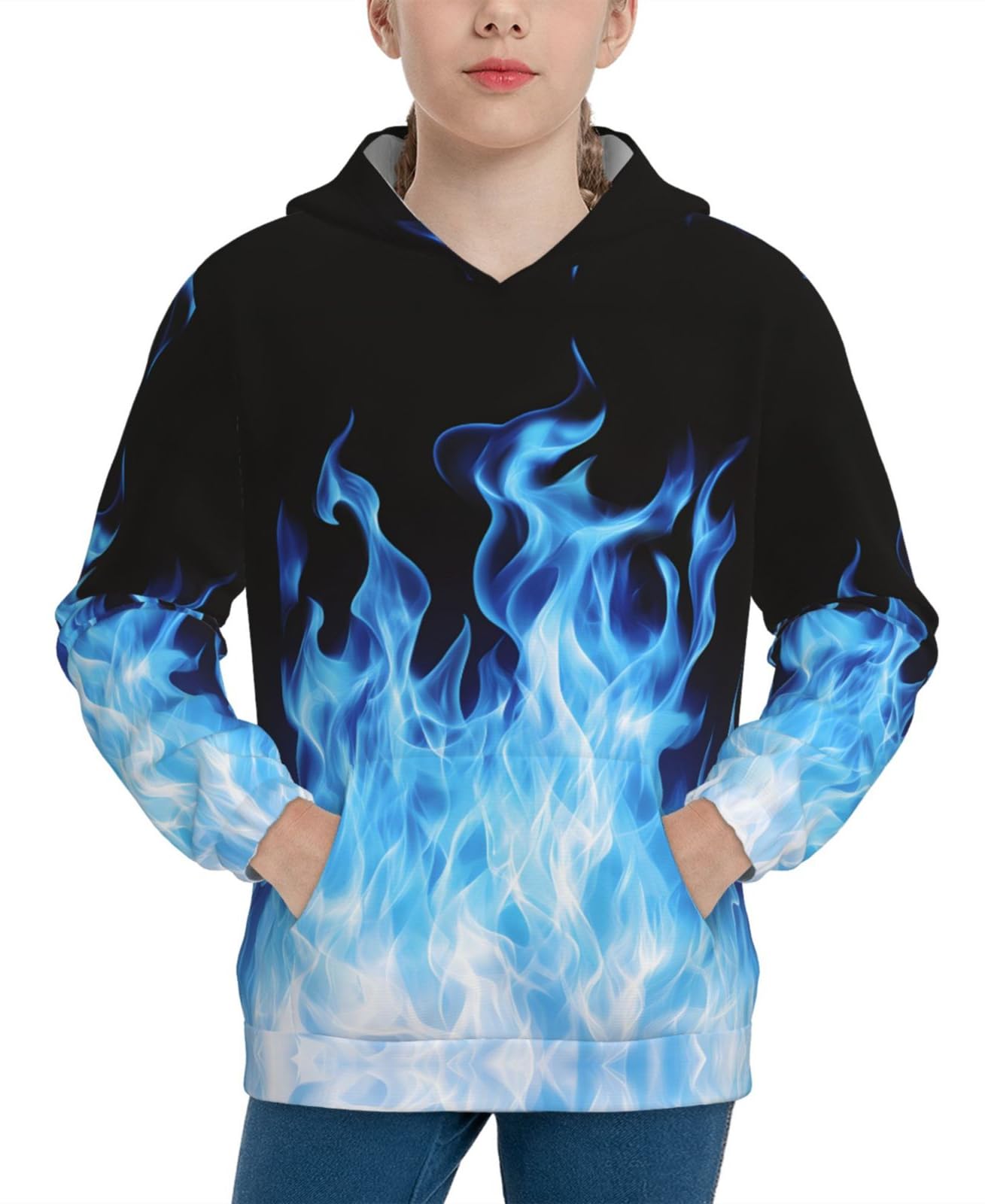 Dziecięca nowość bluza z nadrukiem 3D dziewczyna chłopiec galaktyka pulower bluzy z kapturem