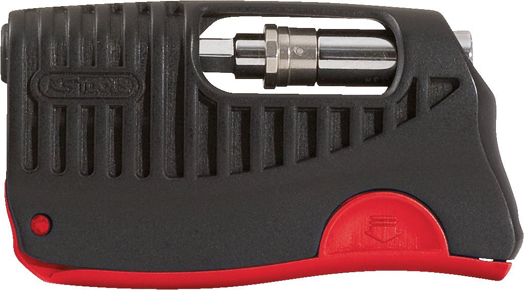 KS Tools 911.2845 1/4-inch Classic TX/PH/PZ Mini Bit Set (11 Pieces), Clear, Variety Pack - Image 3