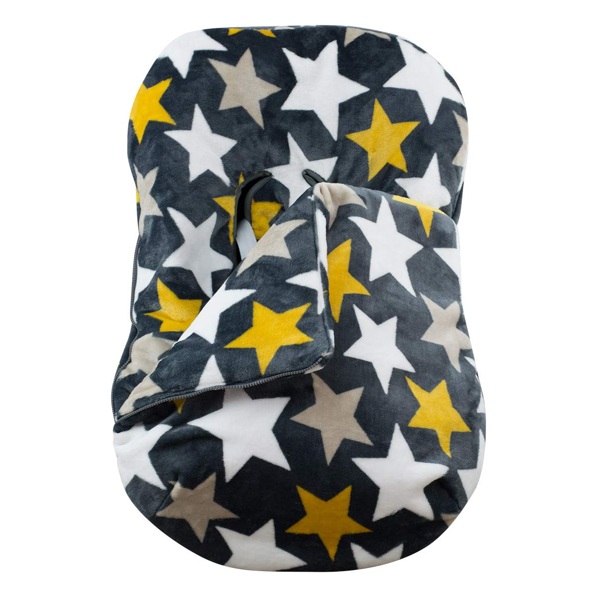 JYOKO KIDS Funda + Saco para portabebés y capazo Bebé Impermeabilizado en su interior, Algodón Orgánico (Dragonfly, Algodon) — view 8