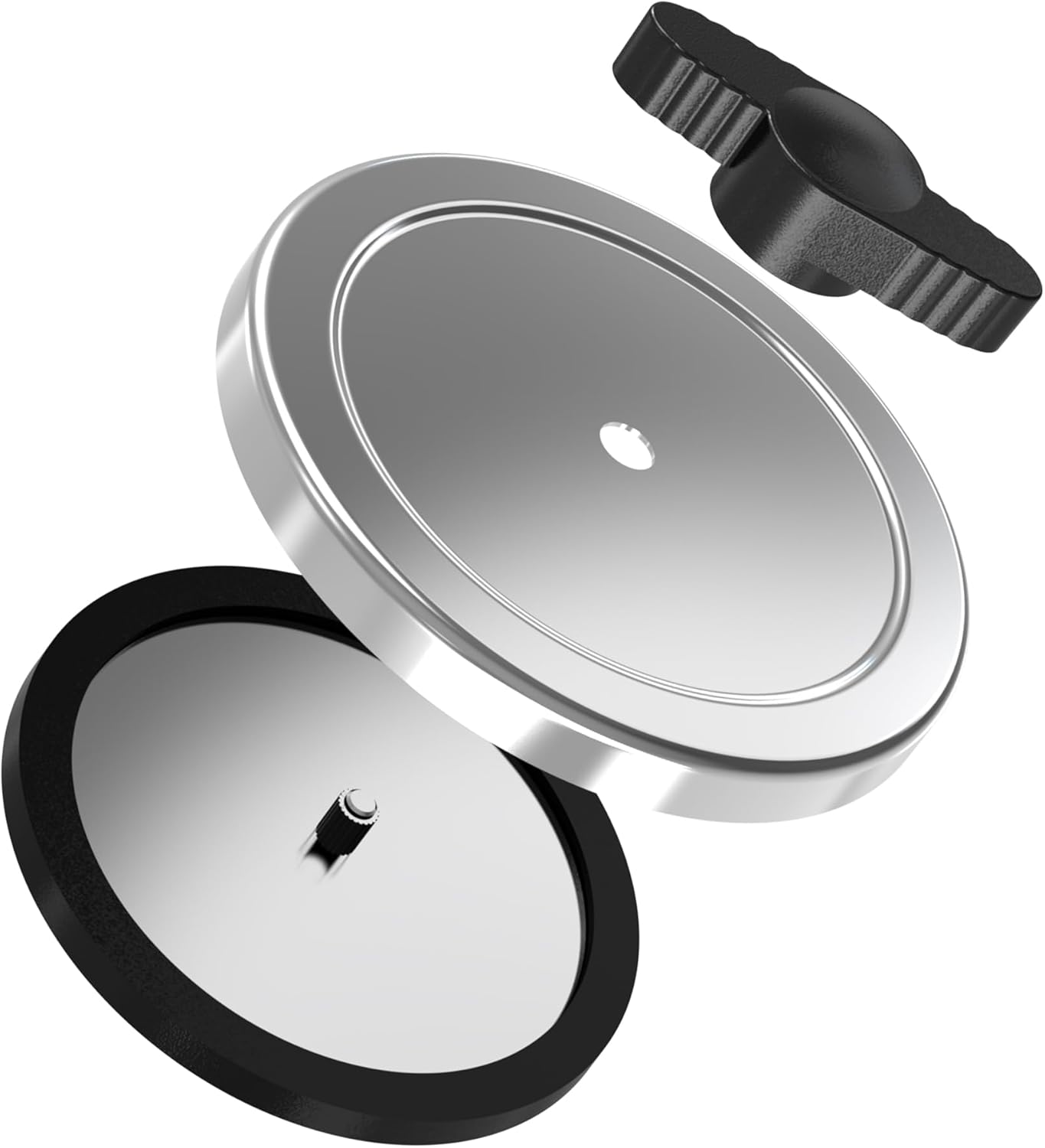 Rock Tumbler Barrel 's Top Lid Accessories, Only Compatiable C1 C1 Pro Rock Tumbler, Diameter 5 inches