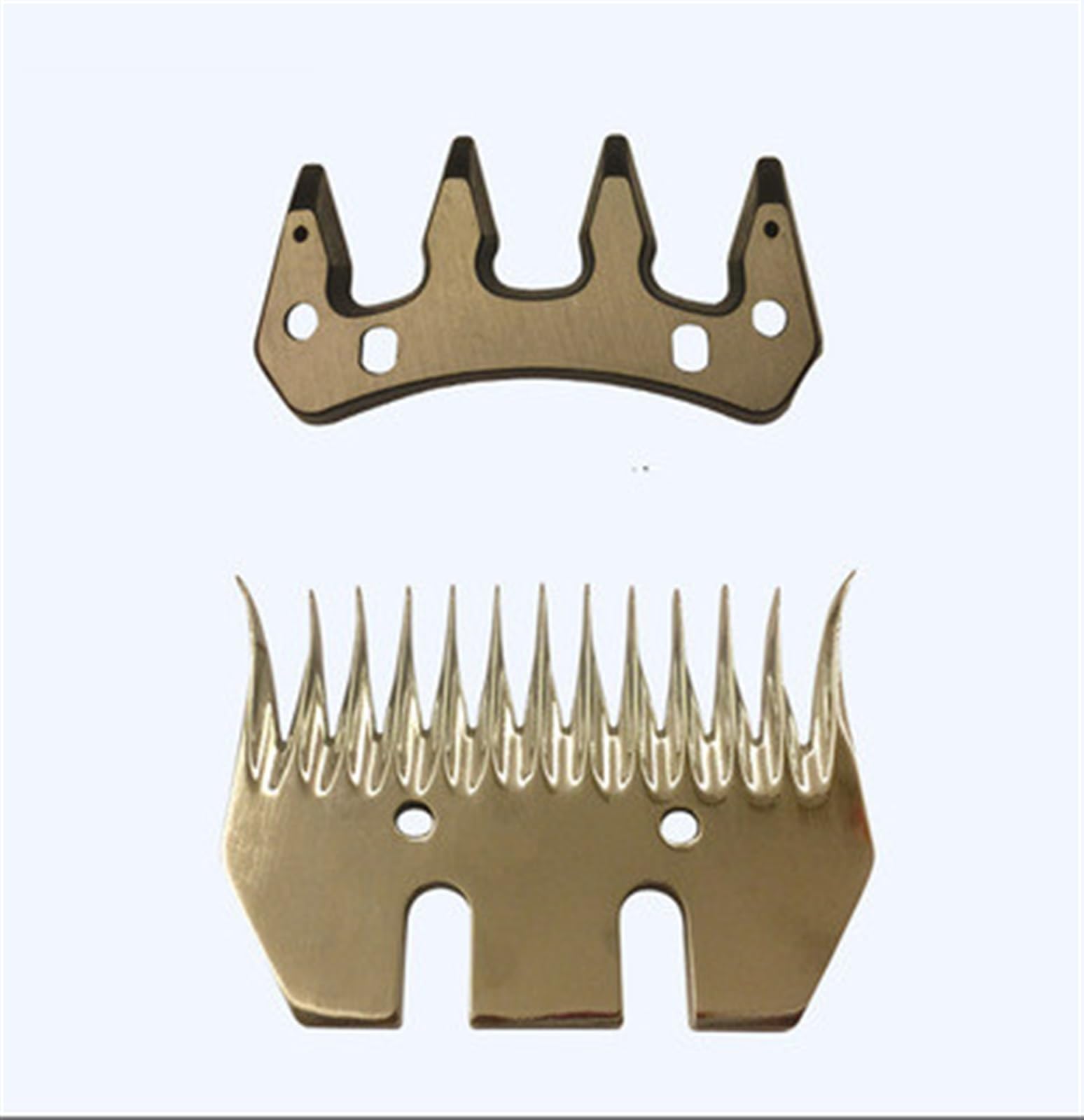 Attrezzatura Paranormale Cicalino Per Capelli Repal Acement Cutter Series Forbici Per Tosatura Pecore Lama Dritta Per Taglio Lana Pecora Acciaio Inossidabile Cesoie Per Pecore(1set White)