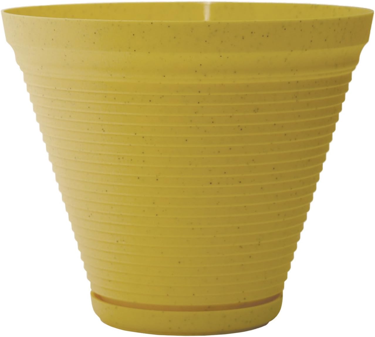 Rush Creek Designs PIM0970006712 Coronado Planter with Built in Tray, Honey