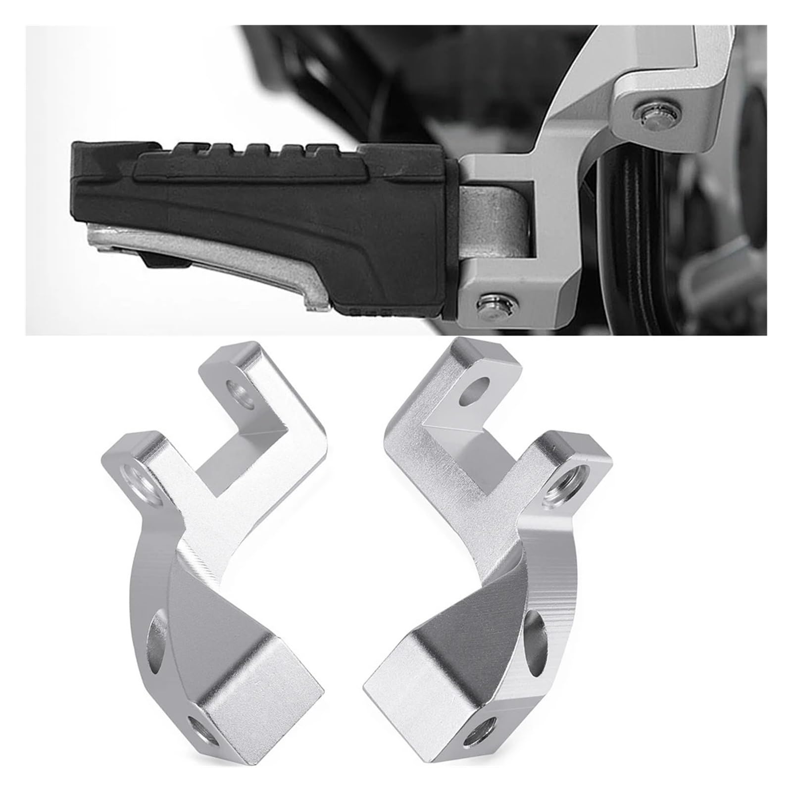 【superpen】R1250GS エンデューロフットレスト　フットペグ R1250GS / Adventure カスタム バックステップ フットレスト ペダル