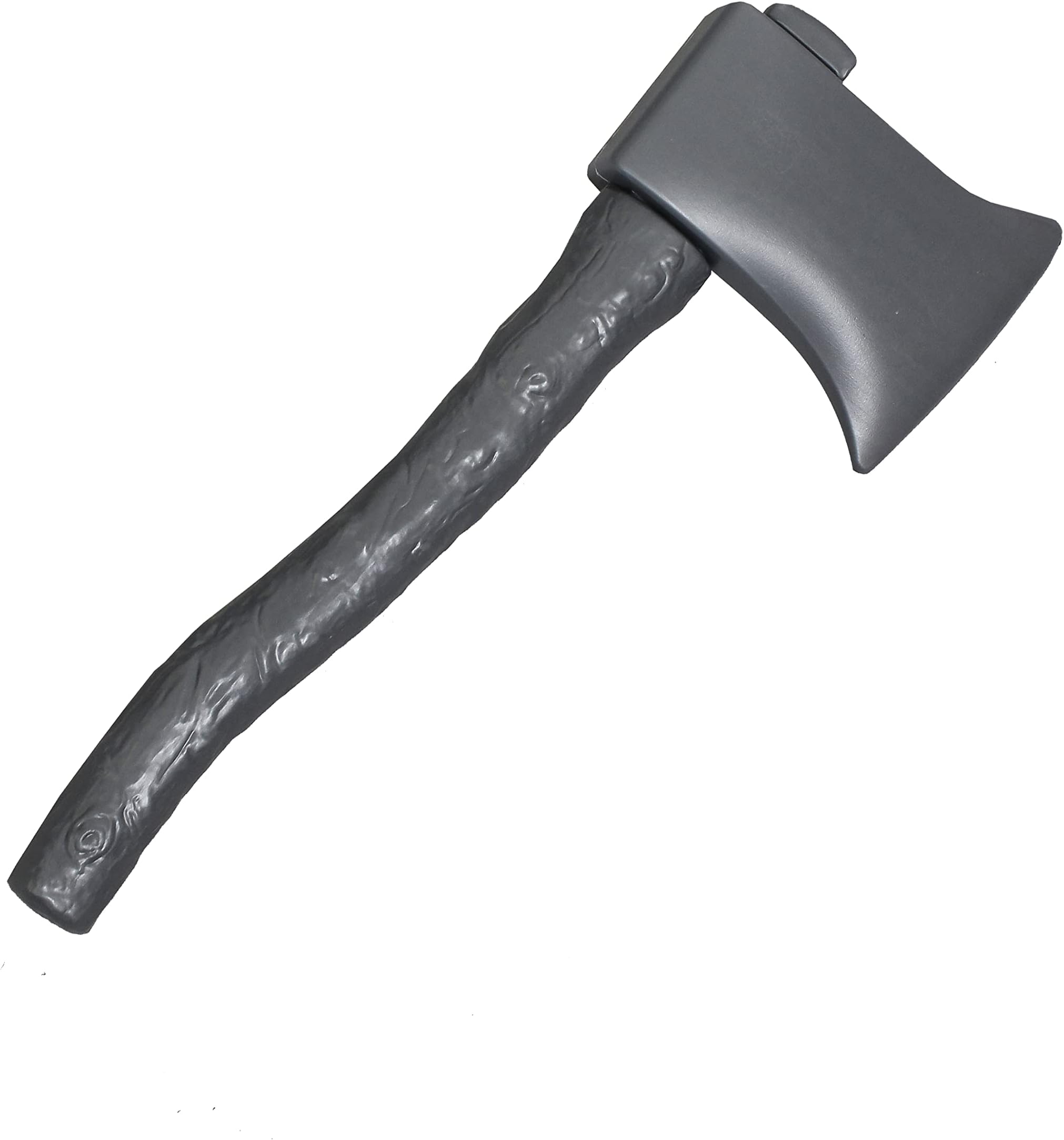 Silver Axe Book Week Film Fancy Dress Accessory – 41 cm Long Plastic Axe Prop – Perfect for Halloween and World Book Day Costumes (Pack of 1)